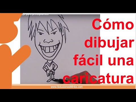 Cómo dibujar fácil una Caricatura \\ Dibujo para principiantes