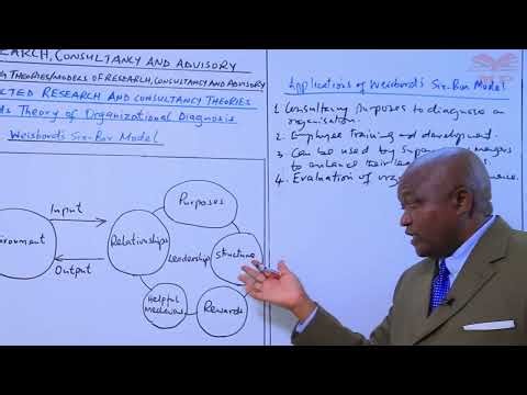 APPLICATION OF WEISBORD'S SIX BOX MODEL