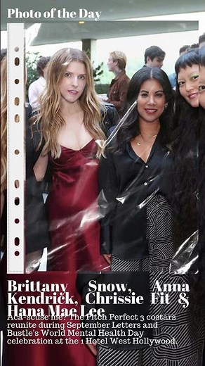 Pitch Perfect Reunion! Brittany Snow, Anna Kendrick & Cast Celebrate World Mental Health Day