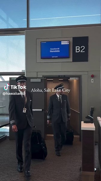Salt Lake City to Honolulu Flight Celebratory Inaugural Trip
