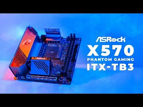 ASRock X570 Phantom Gaming ITX TB3 - First Look and Overview