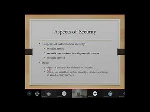 Three aspects of information securityns & Passive Attacks-lec1