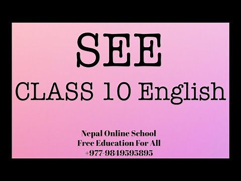 Reporting Questions | Unit 3 | SEE Online English Class | Class 10 English | Grade 10 English Note