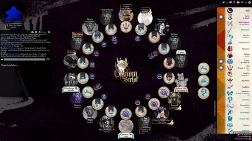 Blood on the Clocktower // Custom script night