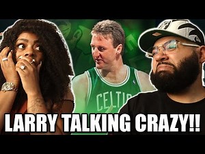 Larry Bird STORIES that prove he's the BEST TRASH TALKER - BLACK COUPLE REACTS