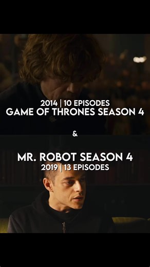 Game of Thrones Season 4 Compared to Mr. Robot Season 4