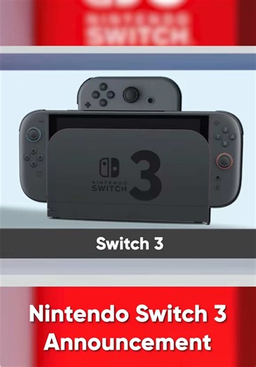 This week’s news is just getting crazier. Nintendo announces SWITCH 3. | switch 3