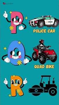 ABC Vehicles Song for Kids 🚗✈️ | Learn 60+ Vehicles from A to Z with Phonics & Fun! | UZR Learning