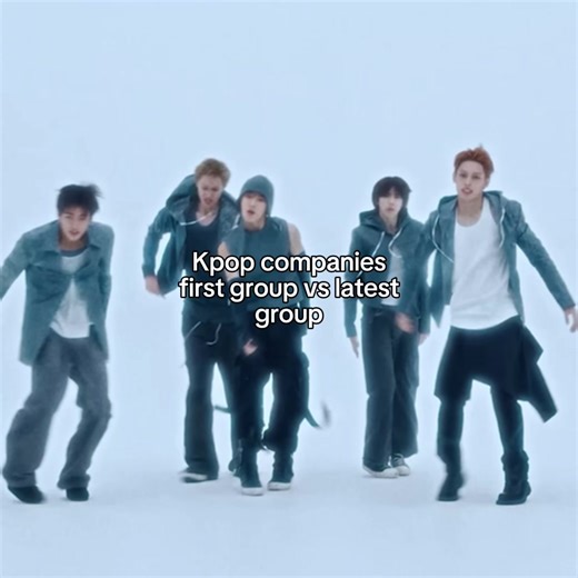 Kpop Companies: First Groups vs Latest Groups