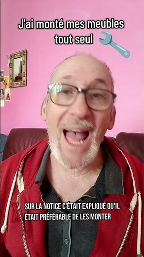 J'ai monter mes meubles tout seul 👍 #comique #humour #rire #meuble #bricoleur #bricolage #meubles