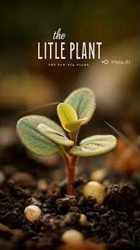 THE LITTLE PLANT POEM 3rd class English #Blossoms 3#