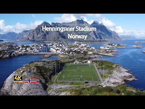 Henningsvaer Stadion | Lofoten Islands | Norway | One of the most beautiful stadiums in the world.