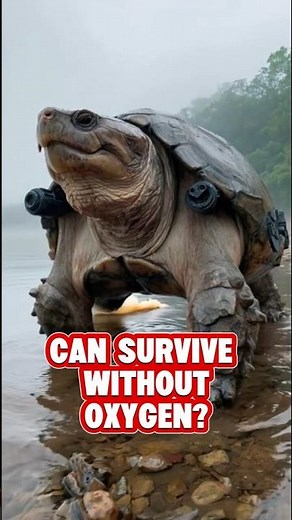 These Animals Can Survive Without Breathing?!🤯 #wildlifeentertainment