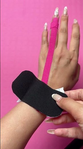 This video demonstrates taping the wrist and fingers using Kinesiology Tape