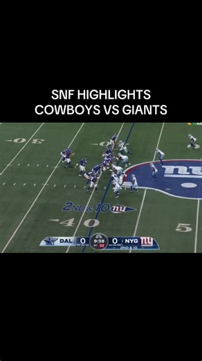 Giants 28-20 Cowboys | Sunday Night Football Highlights