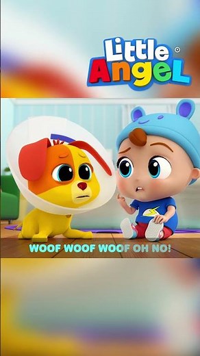 Bingo's Boo Boo is Gone! 🐾🐶 | Nursery Rhymes for kids - Little Angel