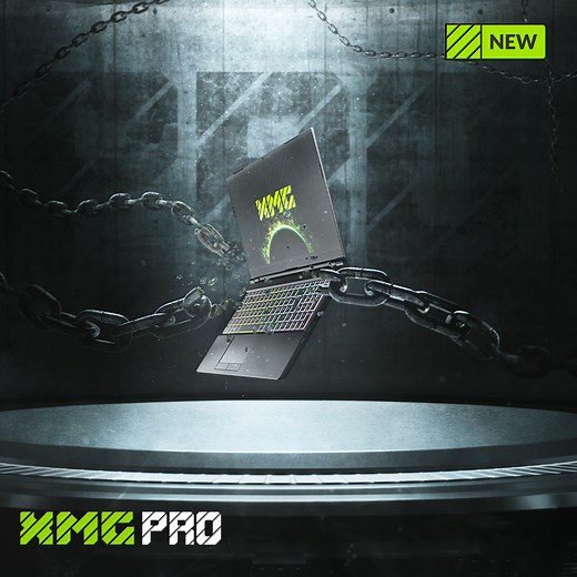 XMG PRO 15 | gaming laptop | with 300 Hz IPS display