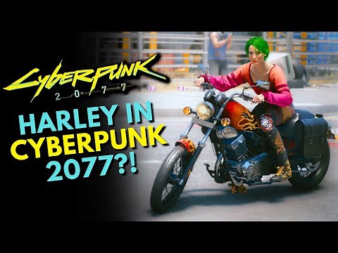 Harley-Davidson in Cyberpunk 2077?! Thundergod Motorcycle Mod Showcase