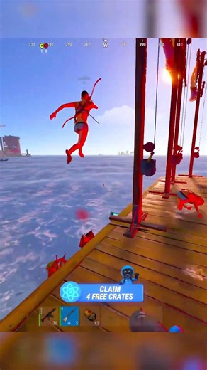 I SAVED OUR BOAT 😳 #rust #shorts #riqqeloff