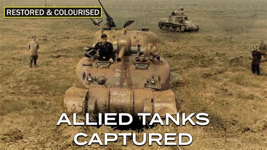 When German engineers tested a captured Sherman