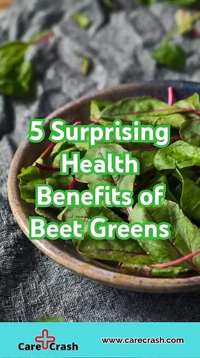 5 Surprising Health Benefits of Beet Greens | #carecrash