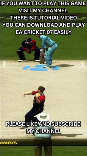 How to Download Cricket 07 on pc #eacricket #cricket #gaming #howtodownload #Cricketdownload #easy