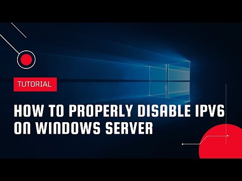 How to properly disable IPv6 on Windows Server | VPS Tutorial