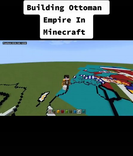 Recreating WW1 History in Minecraft | Ottoman Empire Build