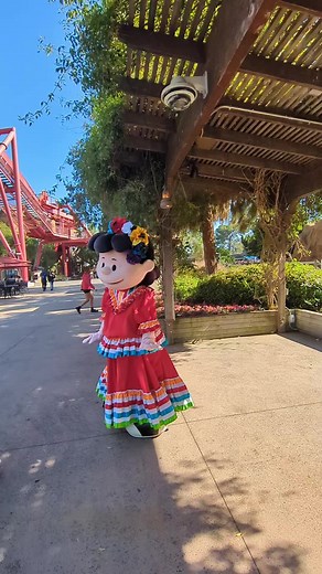 Lucy Van Pelt in Folklorico Dress at Knott's Berry Farm