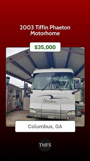 New Listings on Tiffin Motorhomes For Sale! 1.) 2003 Tiffin Phaeton...