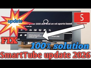 Smarttube update error /How to solve smarttube update error 2026