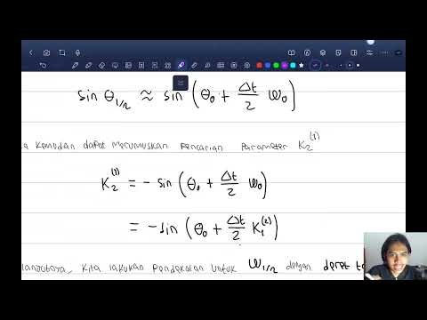 MetNum 5.3: Masalah Syarat Awal (Metode Runge-Kutta)