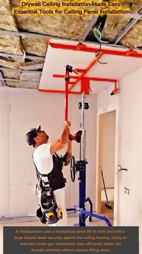 How to Hang Ceiling Drywall ALONE Without Back Pain Ultimate Guide to Installing Drywall Ceilings