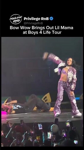 Bow Wow Brings Out Lil Mama at Boys 4 Life Tour