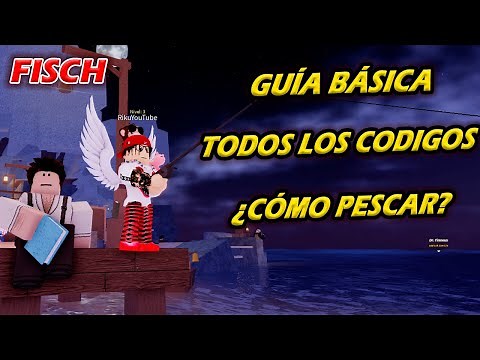 🐟Cómo jugar Fisch GUÍA BÁSICA y TODOS LOS CODIGOS de Fisch en Roblox