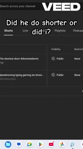 who did it shorter? me or him? #thiscandytastesstrange #mrcarzie #shorts #shortestshorts