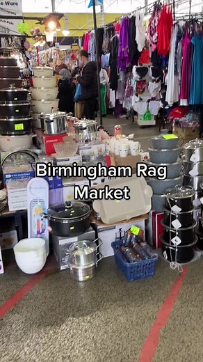 Luxury Clothes Shopping at Birmingham Rag Market