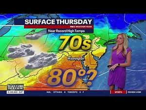 FOX 5 Weather forecast for Thursday, November 9