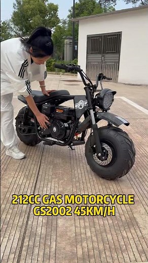 212CC Engine Fat Tire Motorcycle, two wheel gas scooter