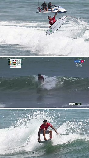 Medina brilha e avança no Surfe das Olimpíadas 2021