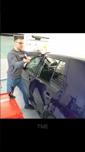 How does Car window can break by spark plug ceramic ?