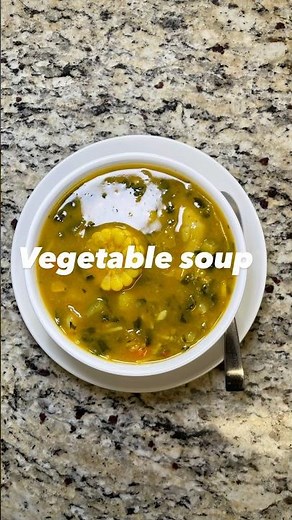 How To Make Vegetable Soup 🇯🇲