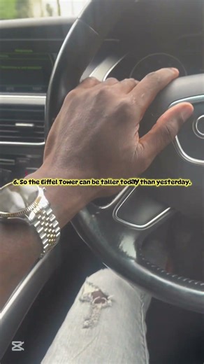 Did you know the Eiffel Tower changes height with the seasons #ScienceFacts #EiffelTower #DidYouKnow