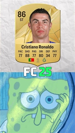 Cristiano Ronaldo 💔😔 #fifa #fc26 #football #cr7 #ronaldo