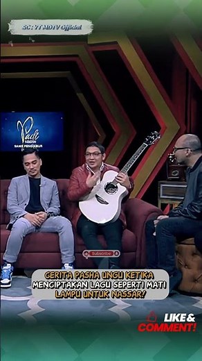 The Story of How Pasha Ungu Created the Song "Seperti Mati Lampu" for Nassar!!! #shorts