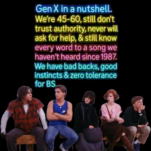 Gen X In A Nutshell