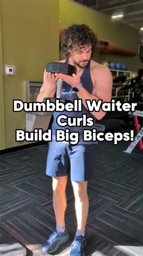 Maximize Bicep Growth with Dumbbell Waiter Curls