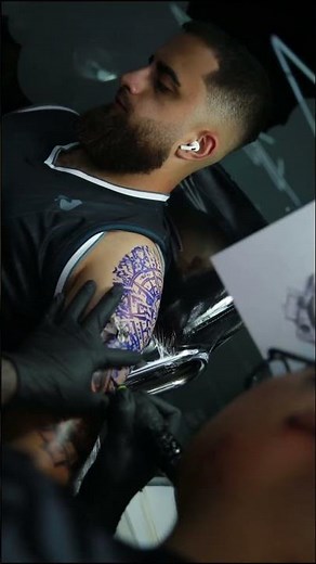 Insane Travel Tattoo – Realism Compass & Map in Black & Grey | California Ink Tattoo