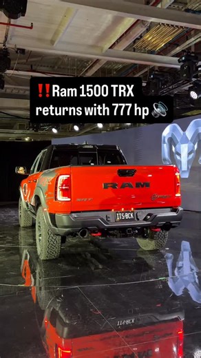 Edmunds on Instagram: "Ram is roaring into the new year with the rebirth of the TRX! Everything you need to know ⬇️ - 777 hp, 680 lb-ft (up 75 hp, 40 lb-ft) - 0-60 in 3.5s (claimed), nearly a second quicker than before - New Bilstein shocks with 13 inches inches suspension travel up front, 14 inches rear - Standard 35-inch tires - Standard Hands-free Drive Assist Pricing starts at $102,590, with deliveries beginning in the second half of this year. You getting this over a Raptor R?"