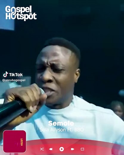Semole - Sola Allyson Ft. BBO #OrinEmi #GospelMusic #YorubaGospel #Trending #Duet #GospelHotspot #GHYoruba #GospelHotspotYoruba #SolaAllyson #BBO